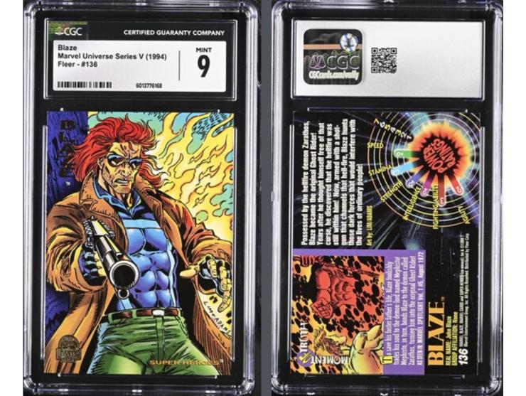 This curated set of four cards is a magnificent visual feast, paying homage to the gritty hero aesthetics of the 1994 Marvel 